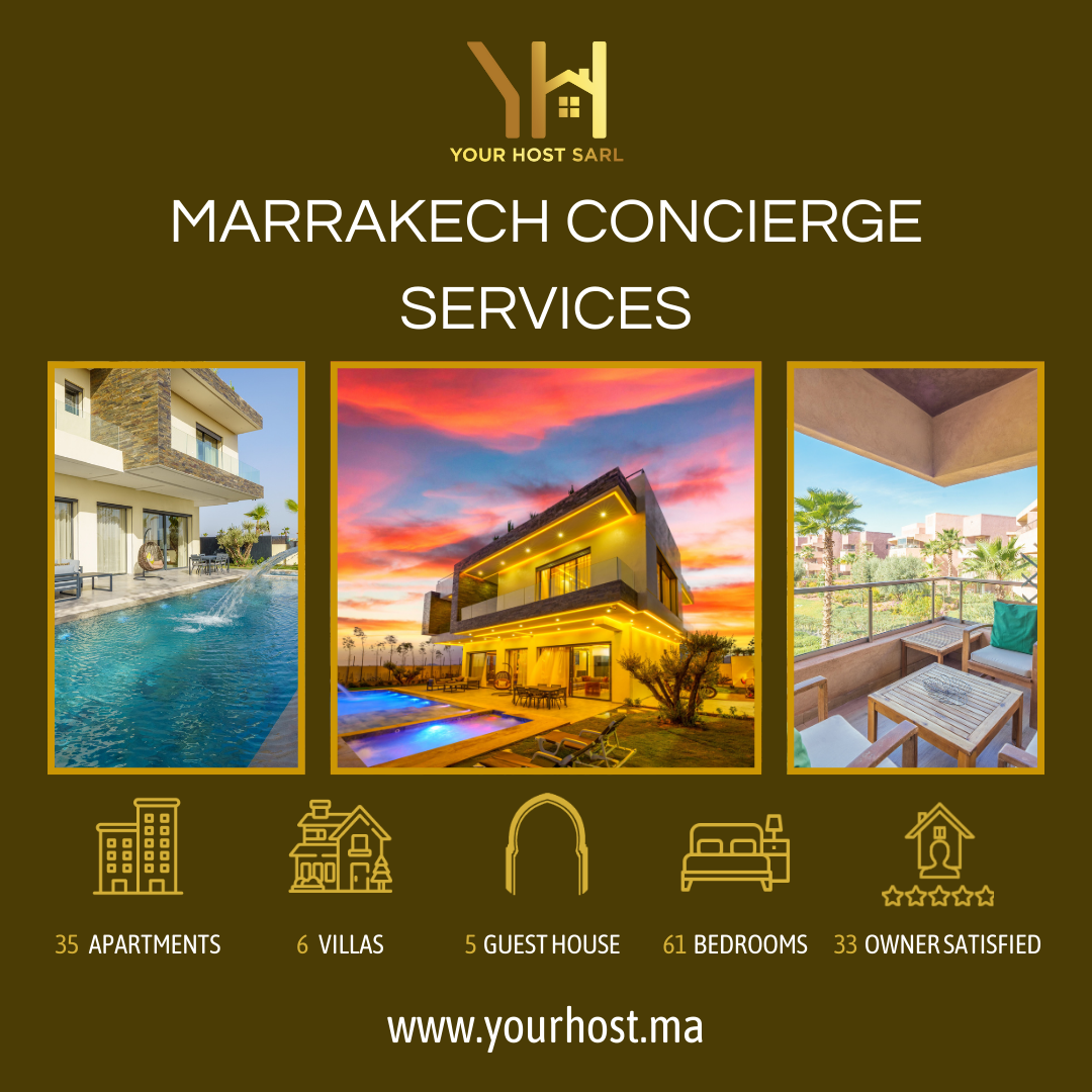 Services de Conciergerie de Luxe à Marrakech | YOUR HOST